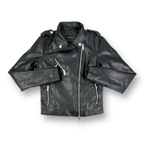 AFTF Basic Jackets & Blazers - AFTF Basic Leather Jacket Size Medium